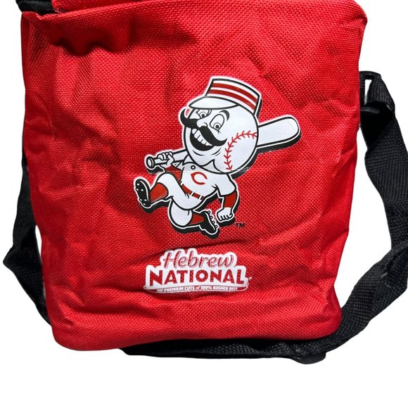 Cincinnati Reds Hebrew National w/ Mr. RedLegs Promotional Soft Side Bag - Picture 4 of 10